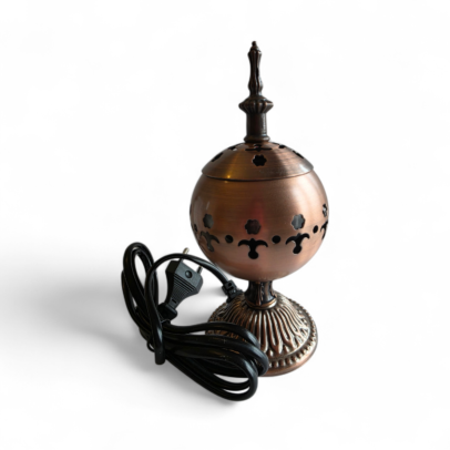 Brucia Incenso Elettrico - Stile Marocchino Bronzo