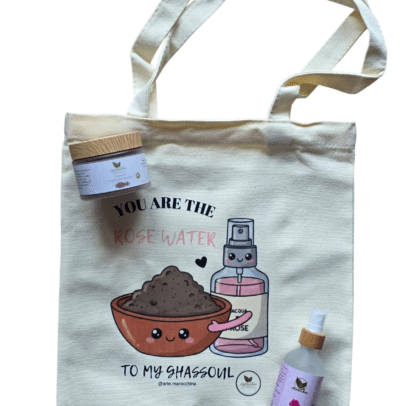 Kit San Valentino "Inseparabili" – Bag Ghassoul & Acqua di Rose